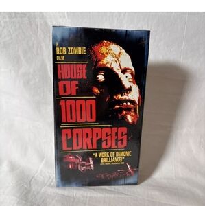 House of 1000 Corpses Sealed VHS Very Rare